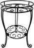 11.8 inches Diameter Tall Metal Plant Stand for Indoor or Outdoor,Heavy Duty