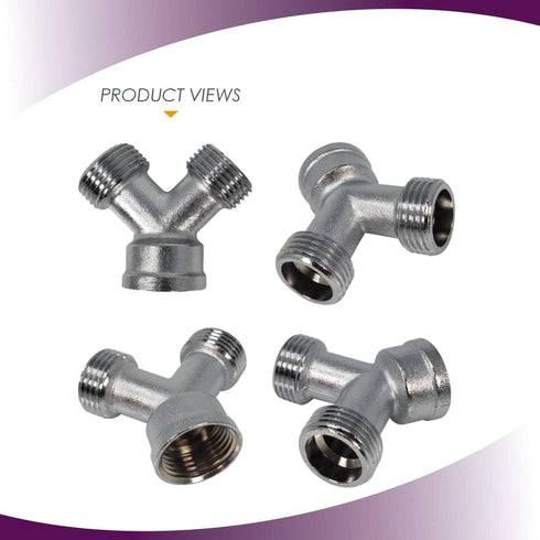 3/4” Y Connector for Steam Dryer, 2 Pack