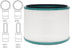 Air Purifier Filter Replacements for Dyson Pure Cool Link DP01 DP02, Pure Hot + Cool Link HP01 HP02 HP03
