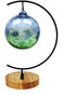 Iron Ornament Display Stand Holder for Hanging Glass Globe Air Plant Terrarium, Christmas Ornament, Home Decoration