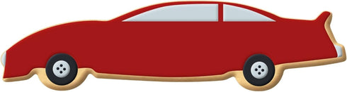 Race Car Cookie Cutter 5.25 Inch – Tin Plated Steel Cookie Cutters - CookieCutterCom Brand