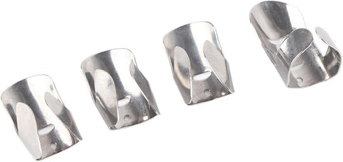 TOPINCN Finger Guard 4PCS, Stainless Steel Protector to Avoid Hurting for Cutting and Slicing