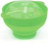 Silicone Popcorn Bowl, Microwave Silicone Hot Air Popcorn Popper Bowl with Handle Lid for Home