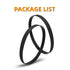 Replacement Belts 562289001 AH20065 for Hoover Windtunnel T-Series Vacuum, Pack of 2, Fits Multiple Models