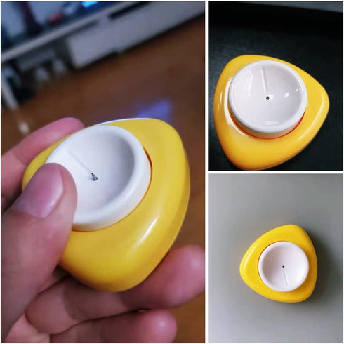 Jawbush Egg Piercer for Raw Eggs, Egg Hole Poker Puncher with Magnetic Base & Safety Lock to Get Good Hard Boiled Eggs