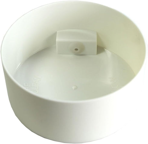 Tightvac 3oz to 12 Ounce Patented Airtight Container - Multi-use Vacuum Smell Proof Container for Herbs, White