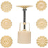 Cookie Press Mid-Autumn Festival Moon Cake Mould, 50g Cookie Stamp Set with 6 Pcs Mode Pattern for DIY Decoration