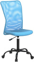 Armless Home Office Mesh Ergonomic Executive Chair Adjustable Mid Back Chair for Women Small Modern Swivel Rolling Desk