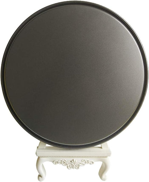 Carbon Steel Non-stick Round Deep Dish Pizza Pan, 10 inch Oven Tray for Homemade Pizza Baking