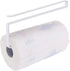 Usmascot Paper Towel Holder Dispenser, Under Cabinet Paper Roll Holders, Hanging Rack for Kitchen Bathroom (White)