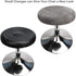 12-16 Inch/30-40cm (4, Velvet Bar Stool Covers Round Barstool Covers Round, Luxurious Fabric Stretchable Wrinkle