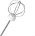 Electric Automatic Egg Beater Mixer with USB Charging, 3 Speed Adjustable Blender, Black