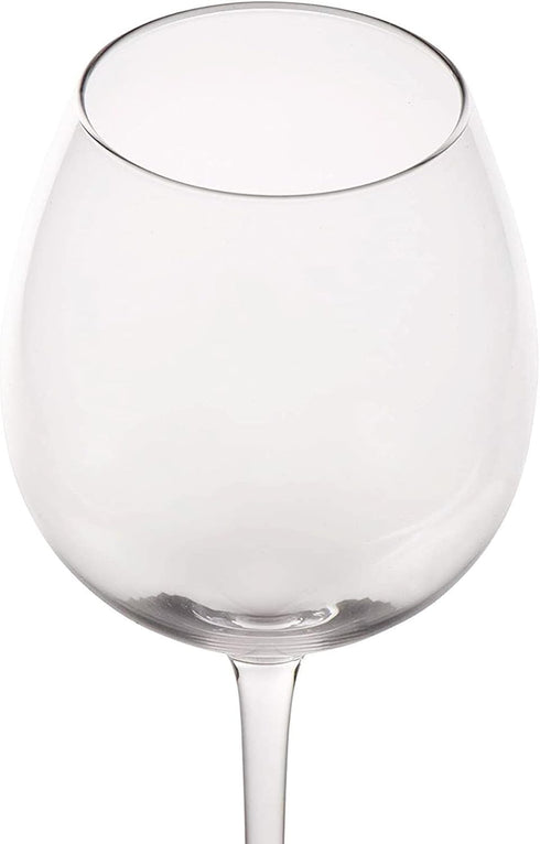 Juvale 25oz Oversized Giant Wine Glass with Stem – Extra Large Full Bottle Glass for Champagne, Funny Gift