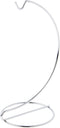 Plymor Simple Silver Ornament Stand, 7" H x 3" W x 3" D (6 Pack)