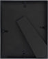 Frametory 8x10 Aluminum Collage Picture Frame, Displays Two 4x6 Pictures, Real Glass Front, Black (1 Pack)