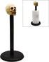 Rustic Wood Skull Paper Towel Holder Stand Up Paper Towel Holder, Easy