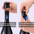 Wine Bottle Stopper 2 Pack with Twist Lock, Silicone Reusable Wine Sealer, Leak Proof Wine Toppers for Easy Storage,
