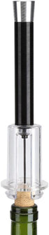 Cork Popper Electric Wine Opener, Easy Air Pump Pressure Cork Remover, Black