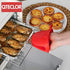 Pinch QTECLOR Mini Oven Mitts Gloves-BPA Free Silicone,Heat Resistant, Cooking Mitts Potholder for Kitchen Cooking