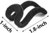 WARMBUY Velvet Hanger Connector Hooks, Closet Space Saving Cascading Organizer, Black, 40 Pack