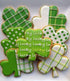 Clover Cookie Cutter Set - 4-Piece St. Patrick's Day Shamrock Metal Cookie Cutters, Irish Holiday Party Supplies,