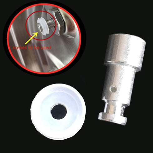 2 Pcs Universal Replacement Floater Valve with 6 Pcs Silicone Gaskets for Electric Pressure Cookers
