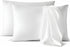 Micropuff Standard Size Pillow Cases, 2 Pack, Soft Hypoallergenic Pillow Cover, 20x30