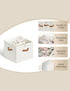 Closet, 16 Closet, StorageWorks Shoe Organizer for Shoe Storage Cubby Containers with Adjustable Dividers and Clear