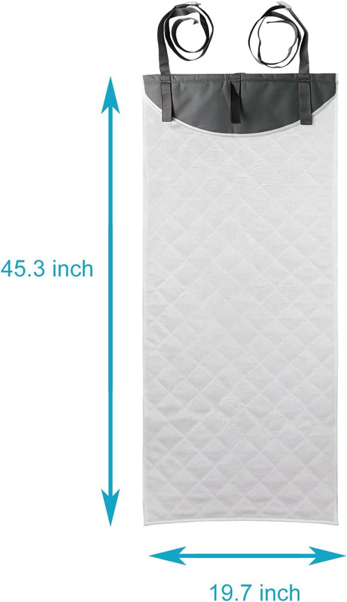 Over The Door Steamer Press Pad, Portable Ironing Mat for Handheld Steamer and Vertical Steamboard