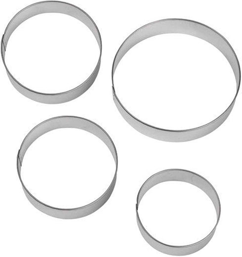 Wilton Nesting Circles Cookie Cutter Set, 4-Piece