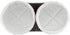 Spinwave Replacement Pads Compatible with Bissell Spinwave Mops 2124 2039 Series, Includes 2 Soft Pads and 2 Scrubby