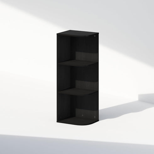 3-Tier Furinno Reed Corner Shelf, Corner Bookshelf, Book Shelf, Corner Shelves, Storage Rack, for Organization