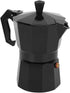 Oumefar 6 Cup Coffee Maker, Italian Coffee Maker Tool, Quick Pot for Home Office, Black