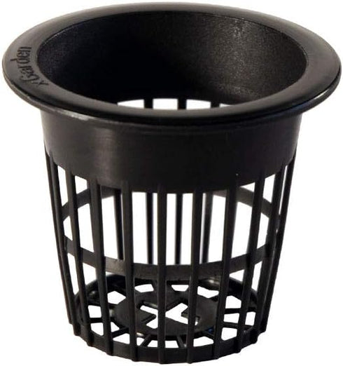 xGarden Heavy Duty Net Pots - UV Resistant & BPA Free Plastic for Hydroponics, 50 Pack