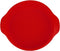 11.42 Inch Silicone Cake Molds, Quick Release Baking Pan for Layer Cakes and Cheese Cakes, Red