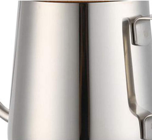 Pour Over Kettle, 12oz/350ml Stainless Steel Gooseneck Coffee Kettle, Long Narrow Spout Coffee Pot Hand Drip Kettle Pour Over Coffee and Tea Pot with Wooden Lid by 58bh
