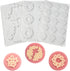 Flower Cloud Shaped Donut Silicone Mold, DIY Chocolate Baking Tools, Cake Decoration Accessories Bakeware