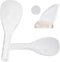 Extra Large Non Stick Plastic Rice Paddle Spatula, 11-3/4" Long, 1 pcs per case