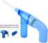 Air Duster and Handheld Vacuum Cleaner, Wet and Dry Use for Window Sofa Corner Home Door Crack (Blue)