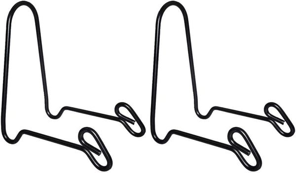 Artliving 2 Pack Display Stand Easel, Iron Bowl Stands for Medium Deep Bowls, Platters, Deep Dishes