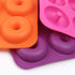 6-Cavity Silicone Donut Mold, Non-Stick Bagel Mold, Food Grade Silicone, BPA Free, 3 Pcs