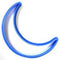 MOON ASTRONOMY SPECIAL OCCASION COOKIE CUTTER, MADE IN USA PR250, Small Size: 3" X 4 1/4" X 1/2"