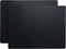 YACEYACE 2Pcs Black Silicone Mats, 15.7"x 11.8" Placemats for Kitchen Counter, Baking, Jewelry