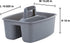 Mighty Tuff Rough and Rugged All-Purpose Cleaning Caddy, Grey/Black, 2 Count (CD0170)