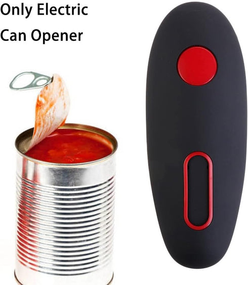 Automatic Electric Can Opener, Hands Free Battery Operated, Portable Kitchen Can Opener for Seniors and Arthritis