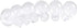 Bulb 1.18 2 Pack Kingbuy Glass Vase with Side-Hole (Hole to Hole Opening Dia.: in) for Replacement Planter Terrarium