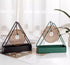 Designer Portable Iron Mosquito Coil Holder with Handle - Fireproof Material Incense Holder