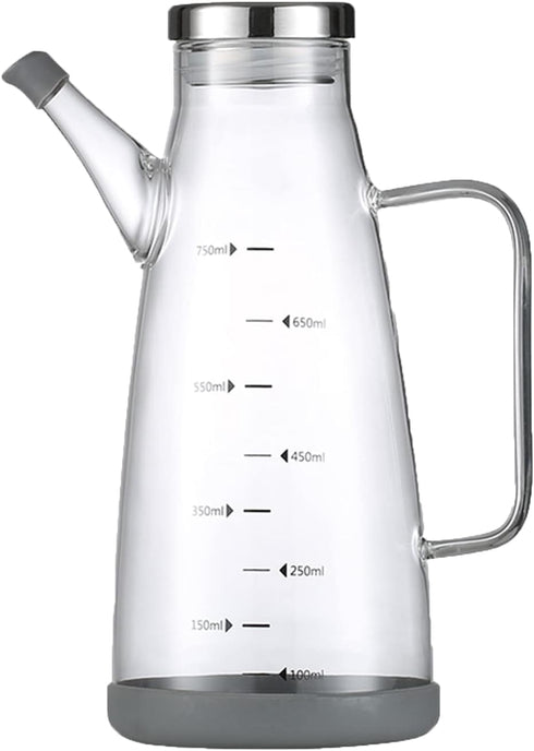 Oil Dispenser for Kitchen, 25OZ Cooking Oil Bottles with Drip Free Spout and Non Slip Bottom for Home, Kitchen,