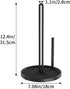 Countertop, Paper Towel Holder Freestanding Paper Towel Roll Holder with Weighted Base, Stainless Steel Standing