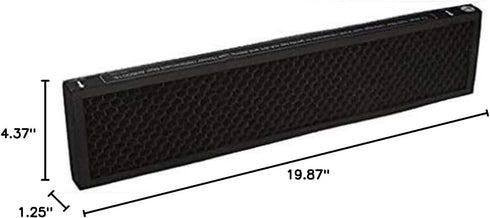 Nispira Premium True HEPA Filter Replacement for Hoover Part AH60015, Fits Air Purifier WH10040 and WH10060